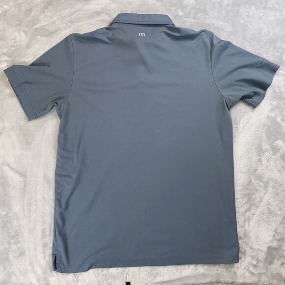 Travis Mathew Men's XL Embroidered "Cardinal CT Adel GA" Blue Golf polo shirt - Picture 10 of 10